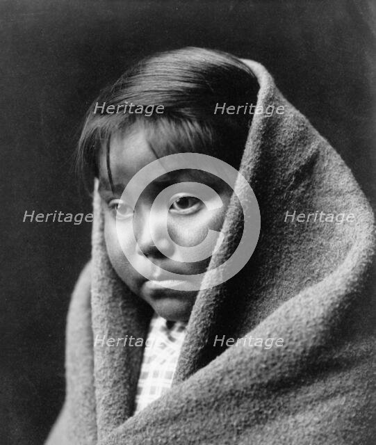A child of the desert, c1904. Creator: Edward Sheriff Curtis.