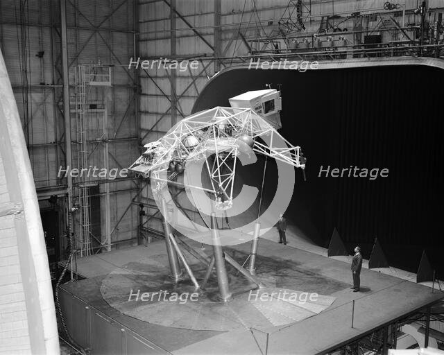 Bell Lunar Landing Training Vehicle (LLTV), USA, 1969.  Creator: NASA.