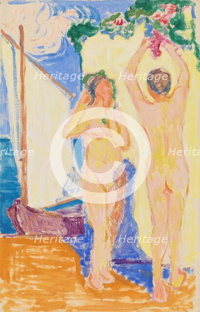 On the Shore, 1912. Creator: Alvar Cawén.