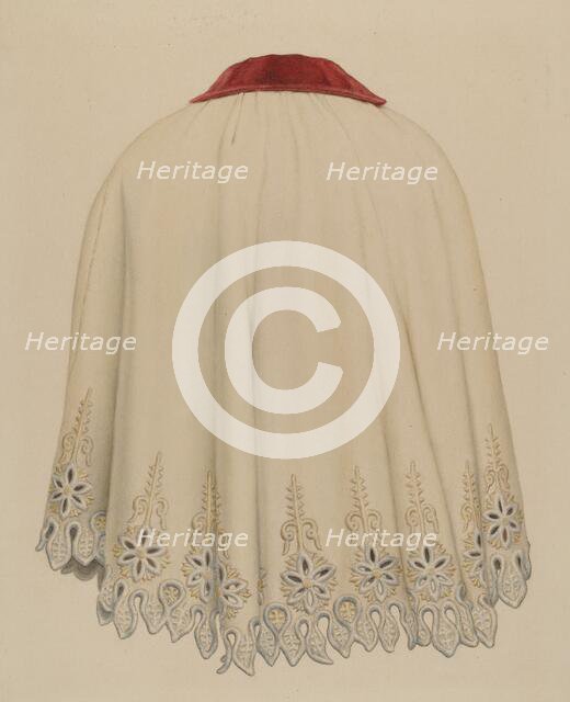 Cape, c. 1941. Creator: Edward Bashaw.