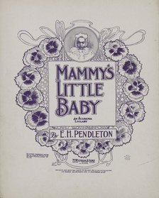 'Mammy's little baby', 1901. Creator: Unknown.
