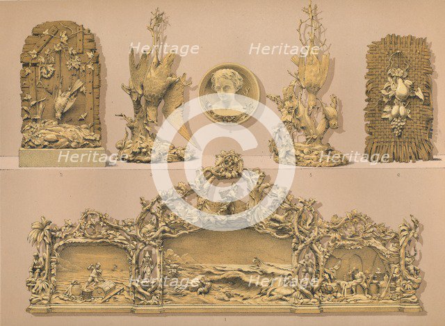 'Wood Carvings', 1893.  Artist: Robert Dudley.