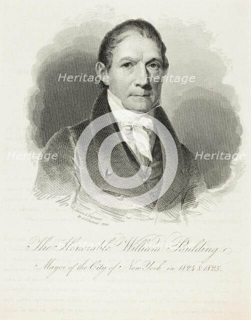 The Honourable William Paulding, 1826. Creator: Asher Brown Durand.