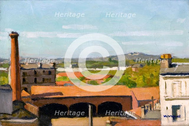 The Red Roofs. Artist: Marquet, Pierre-Albert (1875-1947)