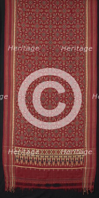 Patolu (ceremonial cloth), India, 18th/19th century. Creator: Unknown.