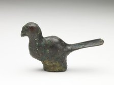 Finial in the form of a bird, Han dynasty, 206 BCE-220 CE. Creator: Unknown.