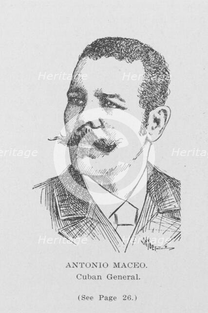 Antonio Maceo; Cuban General, 1907. Creator: Unknown.