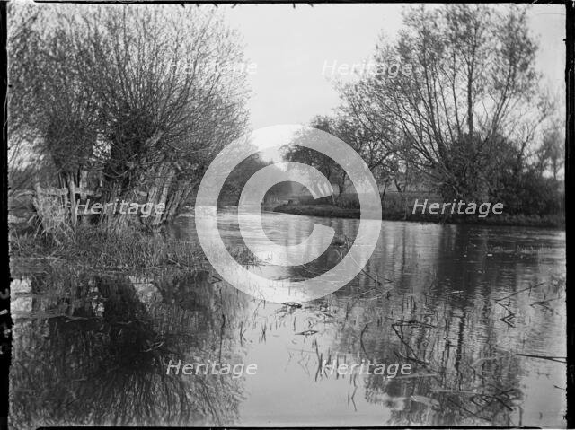 Swinbrook, Swinbrook and Widford, West Oxfordshire, Oxfordshire, 1924. Creator: Katherine Jean Macfee.