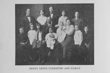 Henry Lewis Flemister and family, 1917. Creator: Unknown.