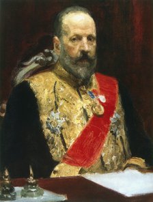 Count Witte, Russian statesman, c1901-1903. Artist: Il'ya Repin