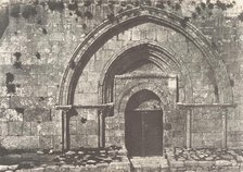 Jérusalem, Tombeau de la Vierge, 1854. Creator: Auguste Salzmann.