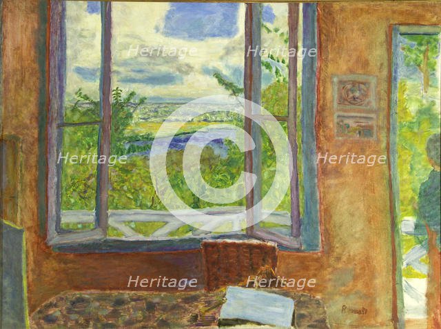 Open Window Towards the Seine (Vernon) , c. 1911. Creator: Bonnard, Pierre (1867-1947).