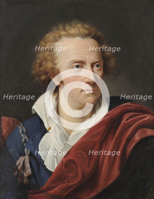 Portrait of the poet Vittorio Alfieri (1749-1803), 1797. Creator: Fabre, François-Xavier Pascal, Baron (1766-1837).