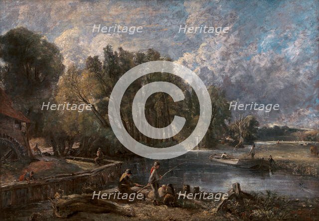 Stratford Mill, 1819 to 1820. Creator: John Constable.