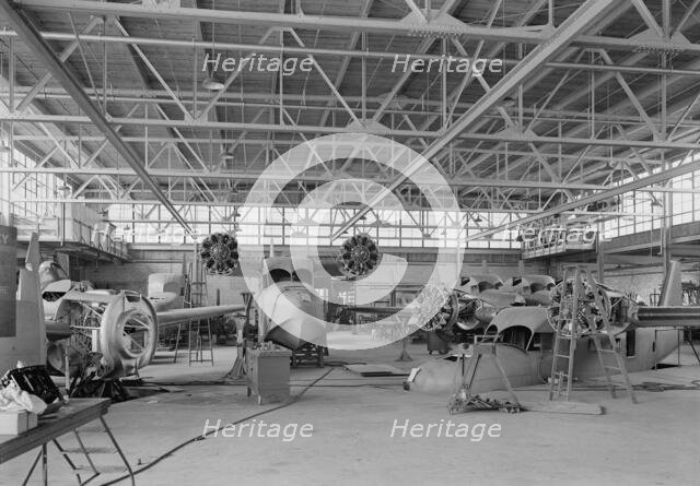 Grumman Aircraft Engineering Corp., Bethpage, Long Island, 1940. Creator: Gottscho-Schleisner, Inc.