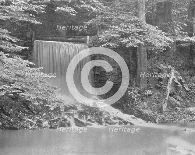 Independence Falls, on Darby Creek, near Philadelphia, USA, c1900.  Creator: Unknown.