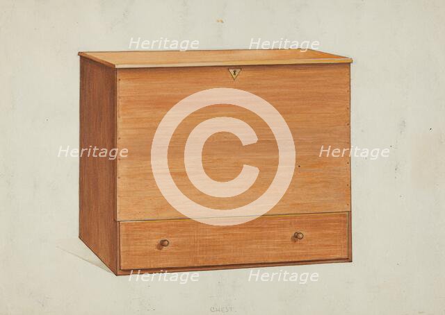 Shaker Chest, c. 1936. Creator: Ray Holden.