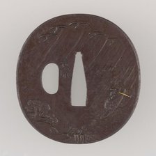 Sword Guard (Tsuba), Japanese, 19th century. Creator: Honjo Yoshitane.