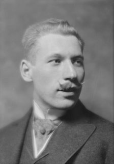 Williamson, J.M., Mr., portrait photograph, 1915 Oct. 25. Creator: Arnold Genthe.