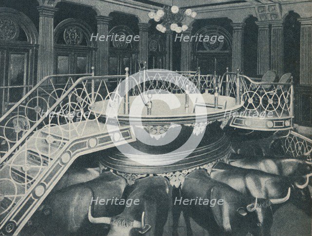 'The Font of Baptism Personal Or By Proxy', c1935. Creator: Unknown.