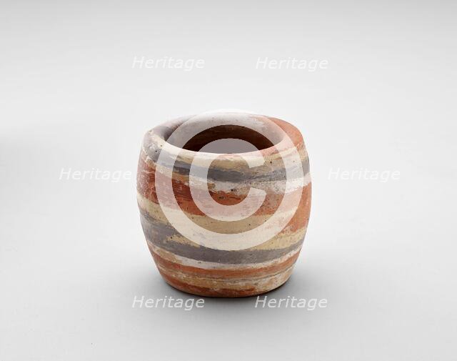 Small cup, 1900-1925. Creator: Niloak Pottery.