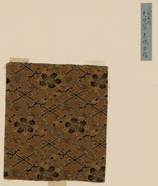 Fragment, Japan, late Edo period (1789-1868)/ Meiji period (1868-1912), 1850/1900. Creator: Unknown.