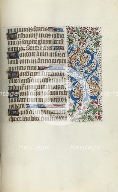 Book of Hours (Use of Rouen): fol. 143r, c. 1470. Creator: Master of the Geneva Latini (French, active Rouen, 1460-80).