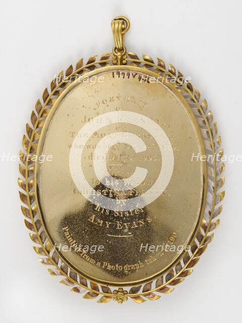 Miniature Portrait of John Feeney, 1907.  Creator: Allen Edward Everitt.