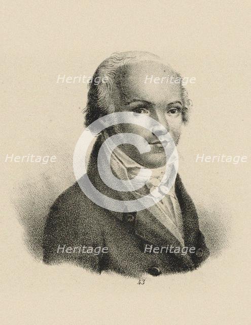 Portrait of the violinist and composer Andreas Romberg (1767-1821), c. 1815. Creator: Anonymous.