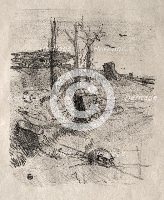 Un Cimetière en Galicie, 1898. Creator: Henri de Toulouse-Lautrec (French, 1864-1901).