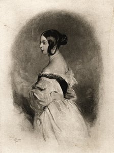 'Queen Victoria at the Age of Twenty', 19th century. Artist: Cockerell