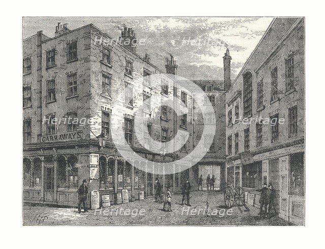 Garraway's Coffee House, 1878 Artist: Walter Thornbury