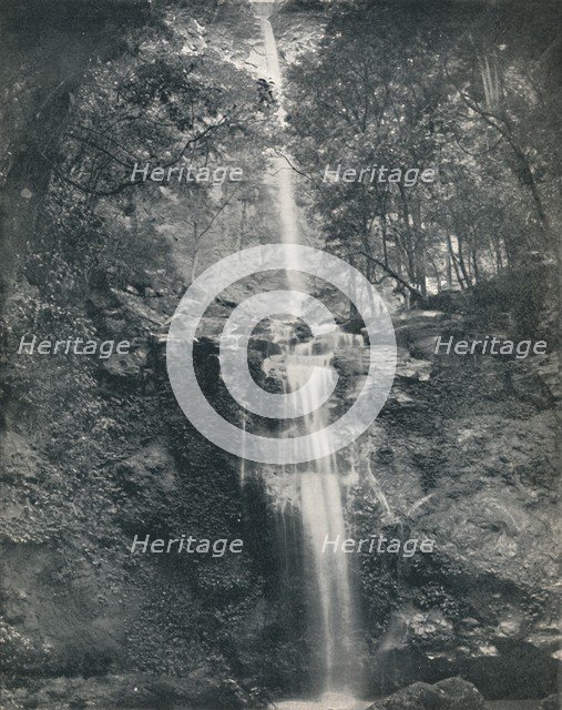 'The Emu Vale Waterfall', 19th century. Artist: Unknown.