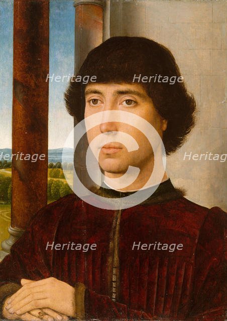 Portrait of a Young Man, ca. 1472-75. Creator: Hans Memling.