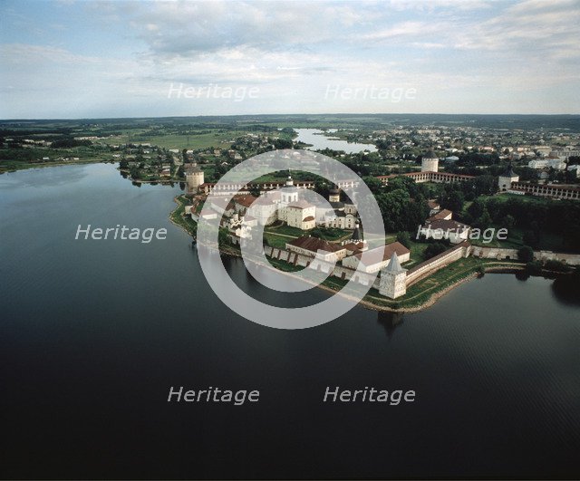 The Dormition Monastery of St. Cyril (The Kirill of White Lake Cloister) in Kirillov, 1633-1666. Artist: Old Russian Architecture  