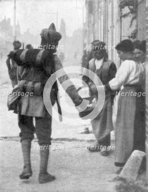A Soldier from the British Indian Army, France, c1915. Artist: Unknown