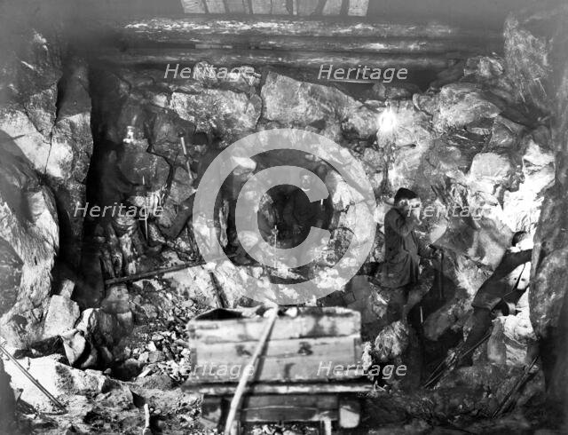 Working on a Tunnel, 1900-1904. Creator: Unknown.