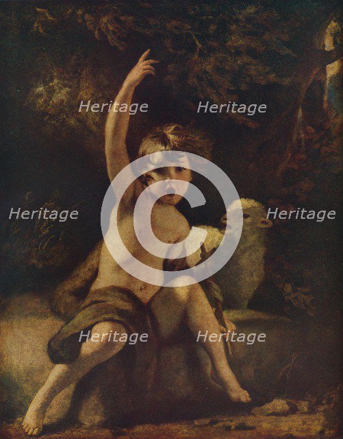 'St. John in the Wilderness', c1776. Artist: Sir Joshua Reynolds.