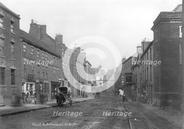 Church Street, Ashbourne, Derbyshire, 1890-1910. Artist: Unknown