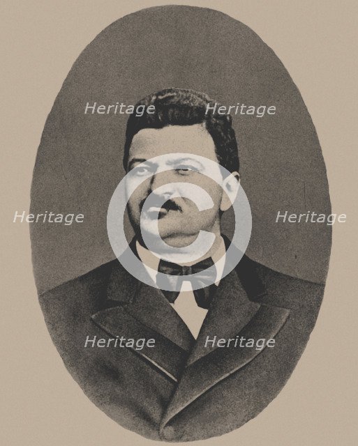 Portrait of the publisher Moritz Osipovich Wolff (1825-1883), Second Half of the 19th cen..
