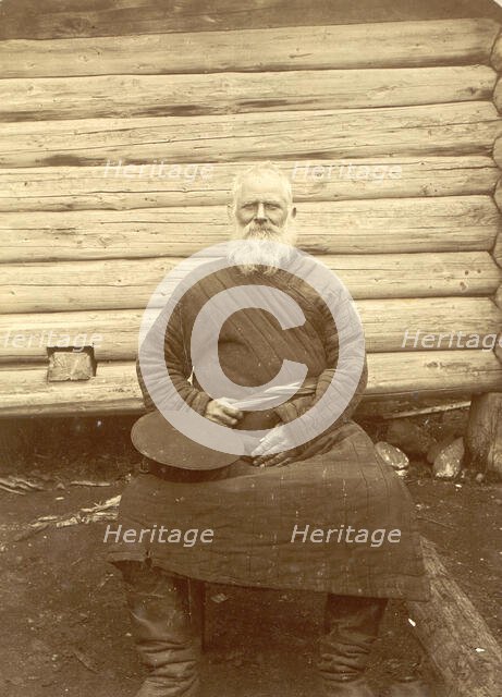 Old Man, 1909. Creator: Nikolai Georgievich Katanaev.