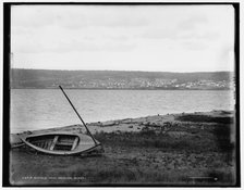 Bayfield from Madeline Island, between 1880 and 1899. Creator: Unknown.