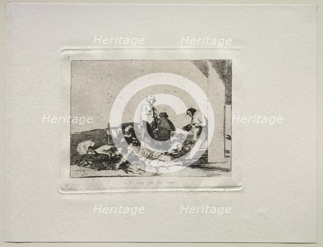 The Horrors of War: It's No Use Crying Out. Creator: Francisco de Goya (Spanish, 1746-1828).