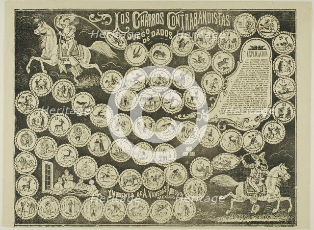 The Charlatan Smugglers Dice Game, n.d. Creator: José Guadalupe Posada.