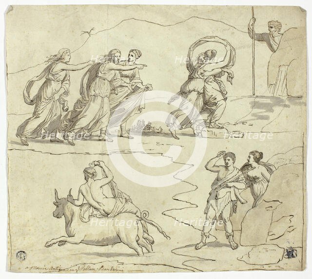 Antique Mosaic in the Barberini Palace, n.d. Creator: James Barry.