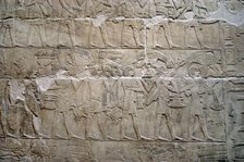Offering bearers relief, Mastaba of Kagemni, Saqqara, Egypt, Old Kingdom, 2350 BC (2019). Creator: Unknown.