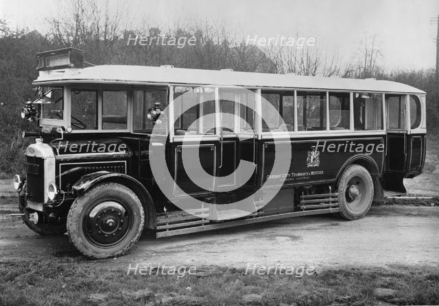 1925 Dennis E type bus. Creator: Unknown.