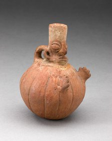 Miniature Gourd-Shaped Bottle in the Form of a Figure, A.D. 1450/1532. Creator: Unknown.