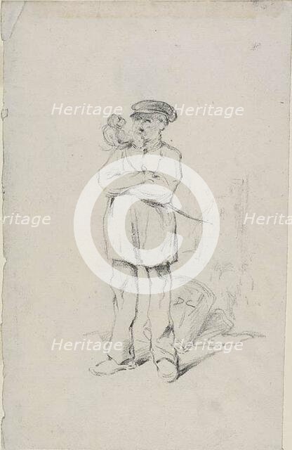 Sailor with a Monkey, n.d. Creator: Alexandre Gabriel Descamps.