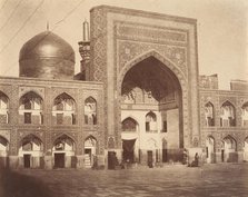 [Main Gate of Imam Riza, Mashhad, Iran], 1850s. Creator: Possibly by Luigi Pesce.